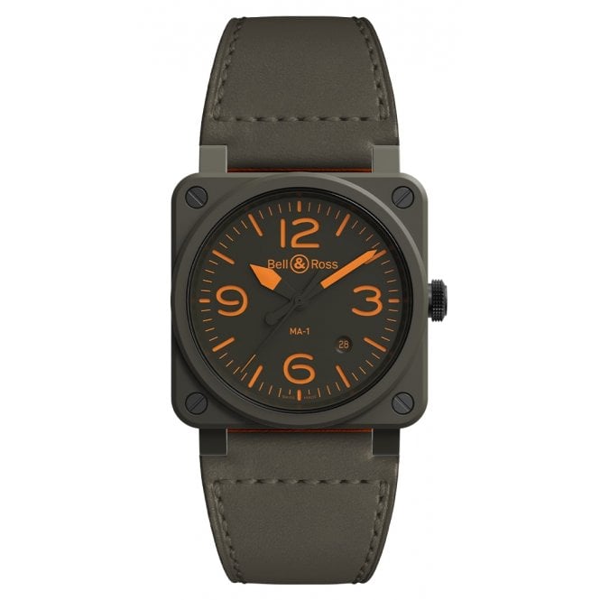 BELL & ROSS BR 03-92 MA-1 42 MM Limited Edition of 999 pieces