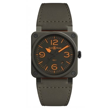 BR 03-92 MA-1 42 MM Limited Edition of 999 pieces