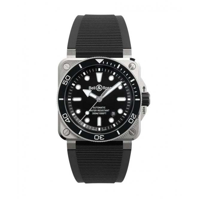 BELL & ROSS BR-03 Diver Black Steel 42 mm