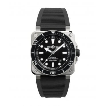 BR-03 Diver Black Steel 42 mm