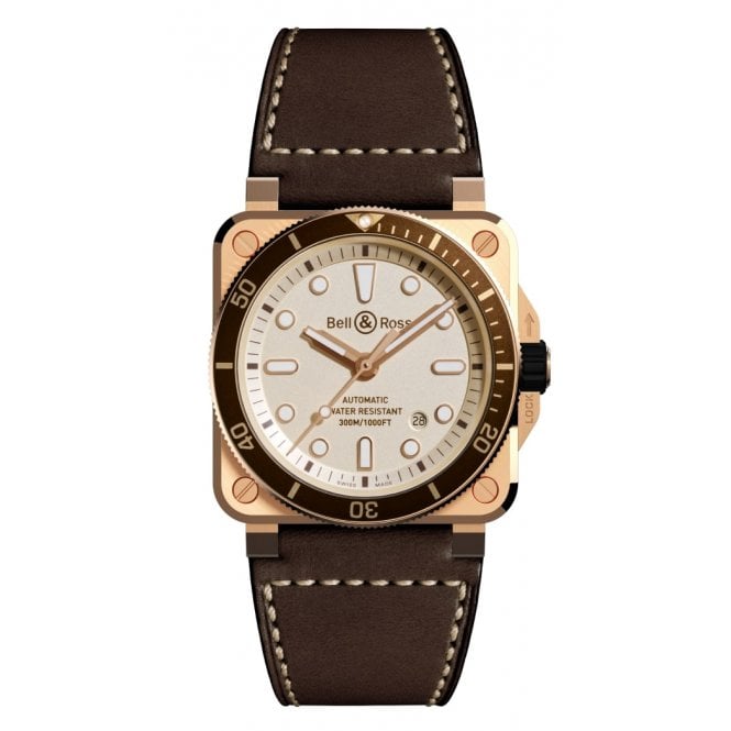 BELL & ROSS BR-03 Diver White Bronze 42 MM Limited Edition of 999 pieces