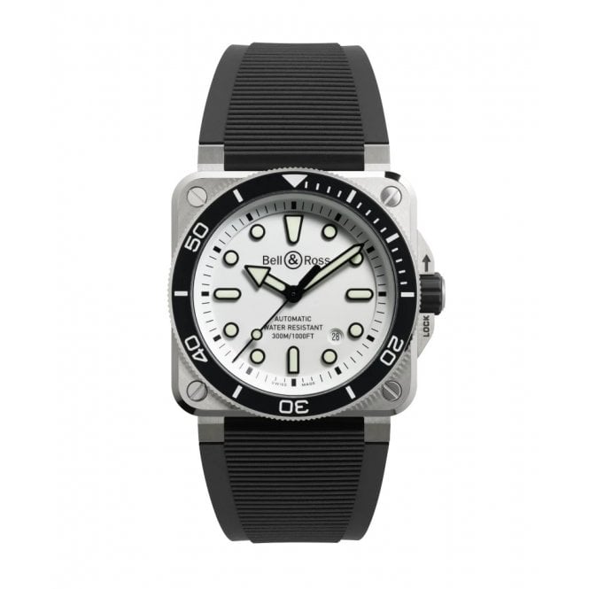 BELL & ROSS BR-03 Diver White Steel 42 mm