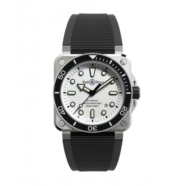 BR-03 Diver White Steel 42 mm