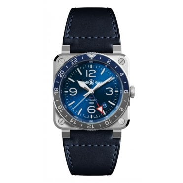BR-03 GMT Blue 42 MM