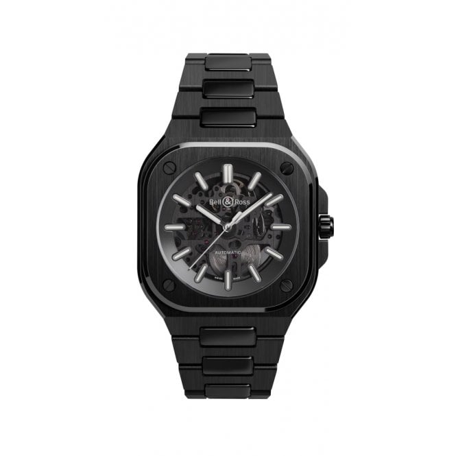 BELL & ROSS BR-05 Skeleton Black Ceramic 41 MM