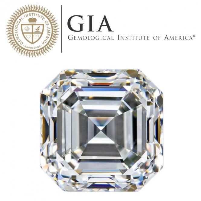 GIA Certified Loose Asscher Cut Diamonds