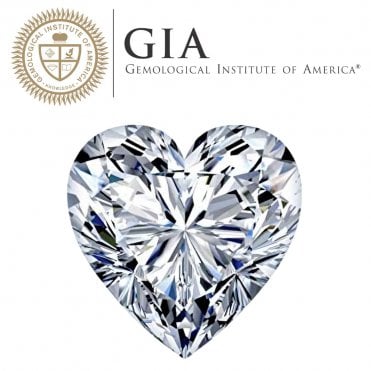 GIA Certified Loose Heart Cut Diamonds