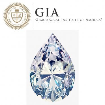 GIA Certified Loose Pear Cut Diamonds