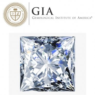 GIA Certified Loose Princess Cut Diamonds