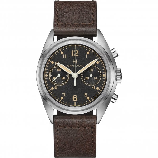 HAMILTON KHAKI AVIATION PILOT PIONEER MECHANICAL CHRONO 40mm
