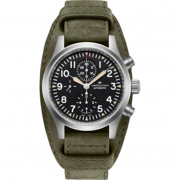 Khaki Field Auto Chrono 44mm