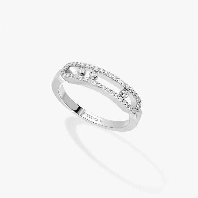 MESSIKA Baby Move Pavé White Gold Diamond Ring