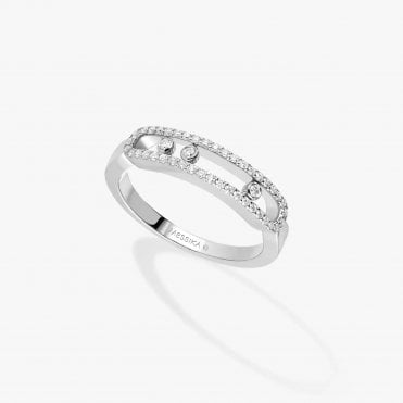 Baby Move Pavé White Gold Diamond Ring