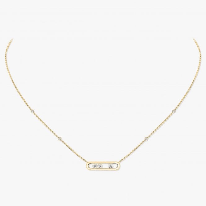 MESSIKA Baby Move Yellow Gold Diamond Necklace