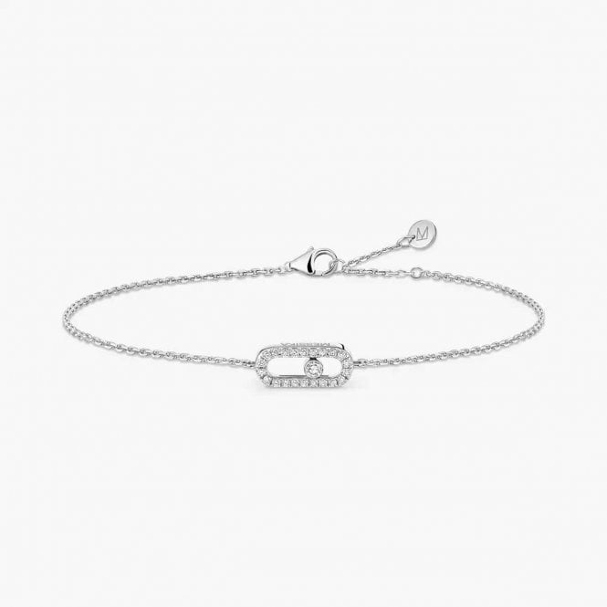 MESSIKA CARE(S) Pavé Children's Bracelet White Gold Diamond Bracelet