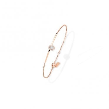 Glam’Azone Bracelet 18-kt rose gold and diamonds