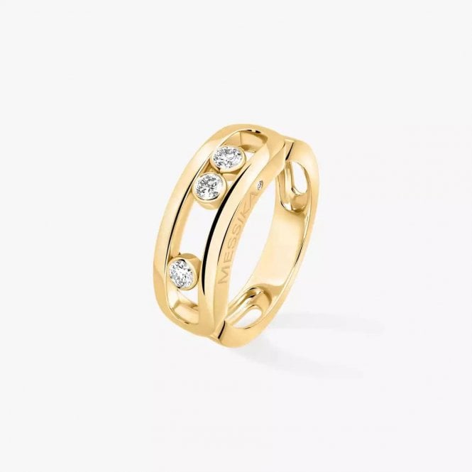MESSIKA Move Classique Yellow Gold Diamond Ring