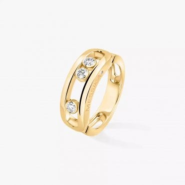 Move Classique Yellow Gold Diamond Ring