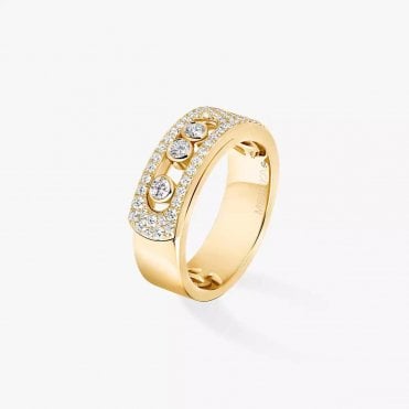 Move Noa Pavé White Gold Diamond Ring