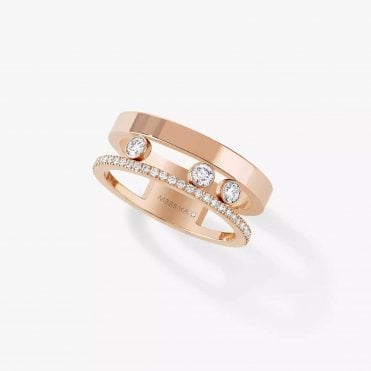 Move Romane Pink Gold Diamond Ring