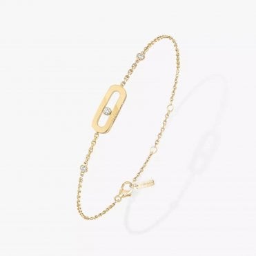 Move Uno Bracelet Yellow Gold Diamond Bracelet