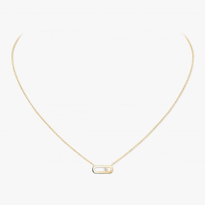 MESSIKA Move Uno Yellow Gold Diamond Necklace