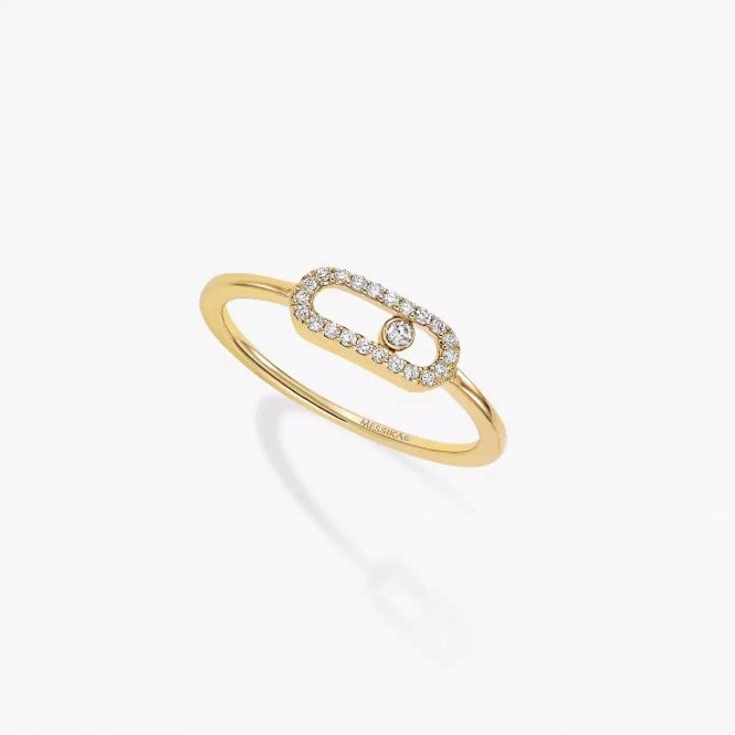 MESSIKA Move Uno Yellow Gold Diamond Ring
