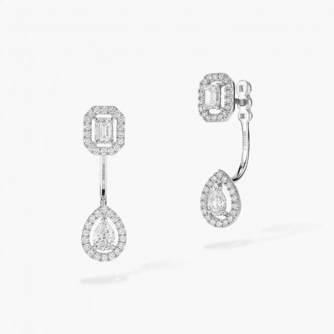 MESSIKA My Twin Toi & Moi 0.15ct x2 White Gold Diamond Earrings