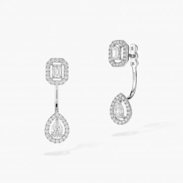 My Twin Toi & Moi 0.15ct x2 White Gold Diamond Earrings