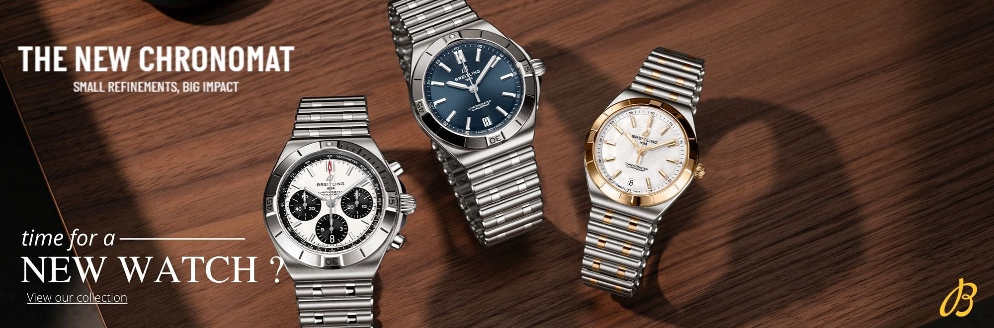 The NEW Chronomat SMall Refinements, Big Impact