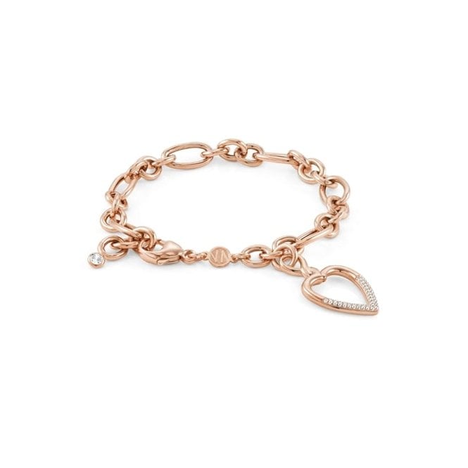 NOMINATION ENDLESS BRACELET WITH HEART