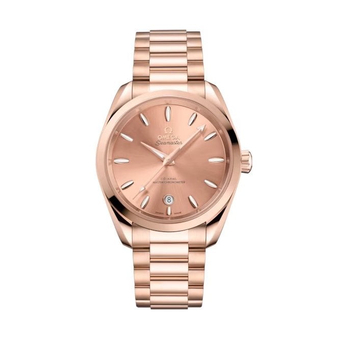 OMEGA Seamaster Aqua Terra Shades 38 mm, Sedna™ Gold on Sedna™ Gold