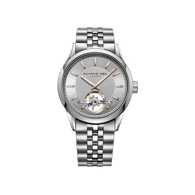 RAYMOND WEIL Freelancer Calibre RW1212 Men's Automatic Grey Steel Watch 42mm