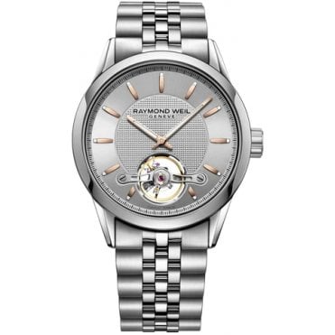 Freelancer Calibre RW1212 Men's Automatic Grey Steel Watch 42mm
