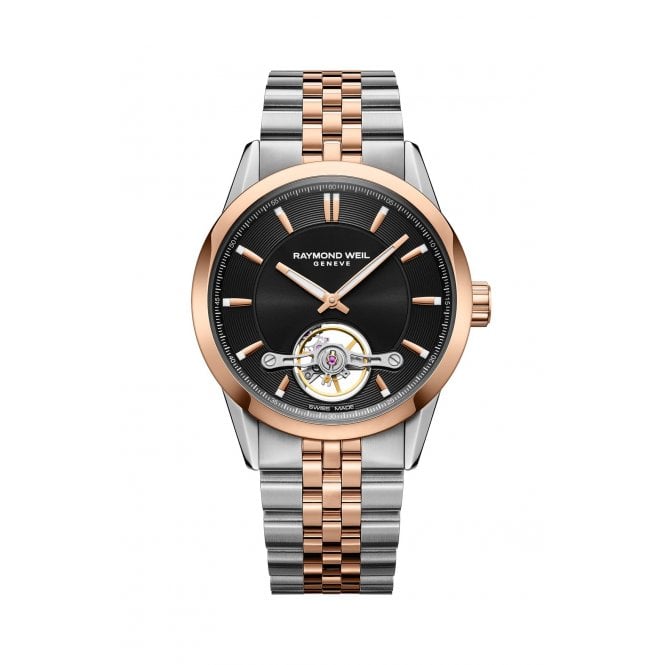 RAYMOND WEIL Freelancer Calibre RW1212 Men's Rose Gold Automatic Watch 42 mm