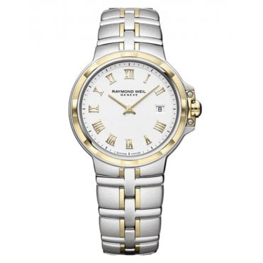 Parsifal Ladies White Dial Quartz Watch 30 mm
