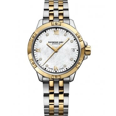 Tango Classic Ladies Quartz Gold Two-Tone Stainless Steel Diamond Watch 30mm