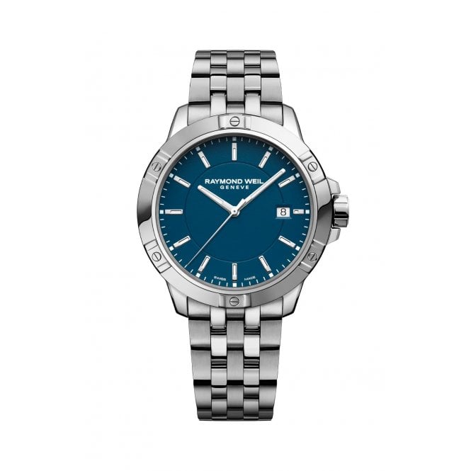 RAYMOND WEIL Tango Classic Men's Quartz Blue Dial Bracelet Watch 41mm