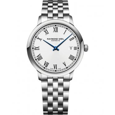 Toccata Classic Men's Quartz Watch with White Dial 39mm