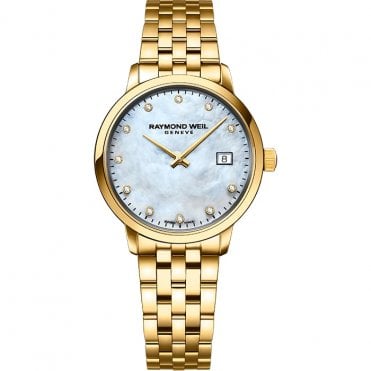 Toccata Ladies Classic Gold Diamond Steel Watch 29mm