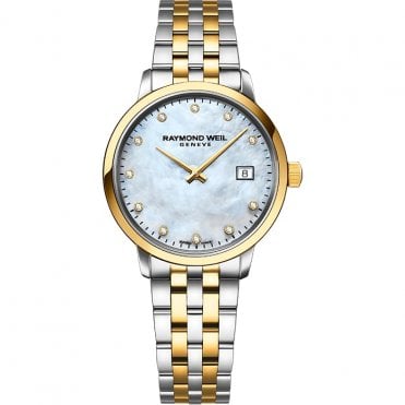 Toccata Ladies Quartz Two-tone Gold 11 Diamond Watch 29mm