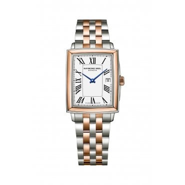 Toccata Ladies Two-tone Rose Gold Quartz Steel Watch 22 x 28 mm