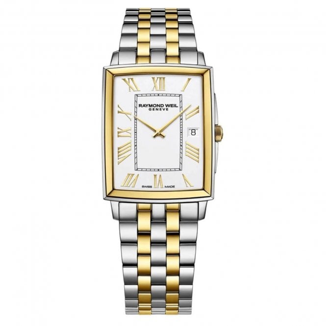RAYMOND WEIL Toccata Men Two-tone Quartz Watch 37 x 29 mm