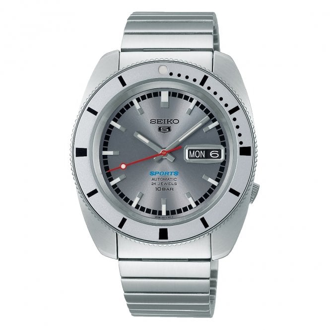 SEIKO 5 Sports ‘Ash blue’ 1968 Recreation Limited Edition OF 9,999 PIECES