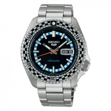 Seiko 5 Sports Black & White ‘Checker Flag’ Special Edition