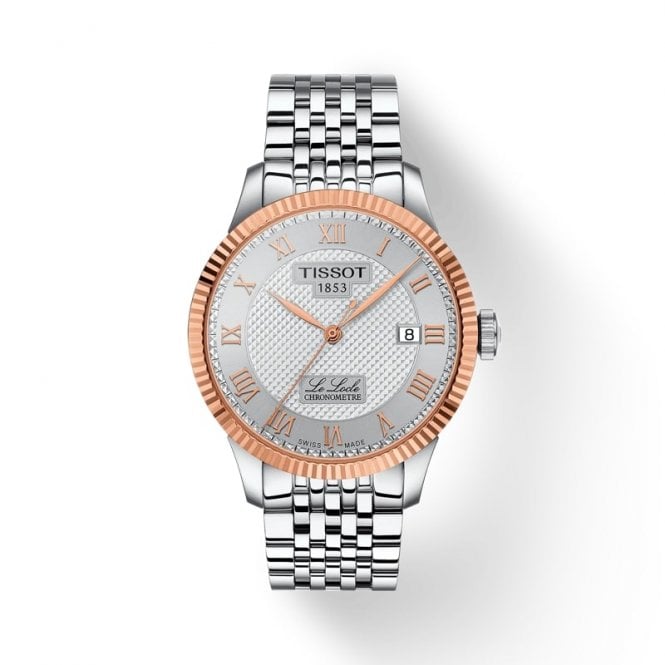 TISSOT Le Locle COSC 39mm 18k Gold Bezel