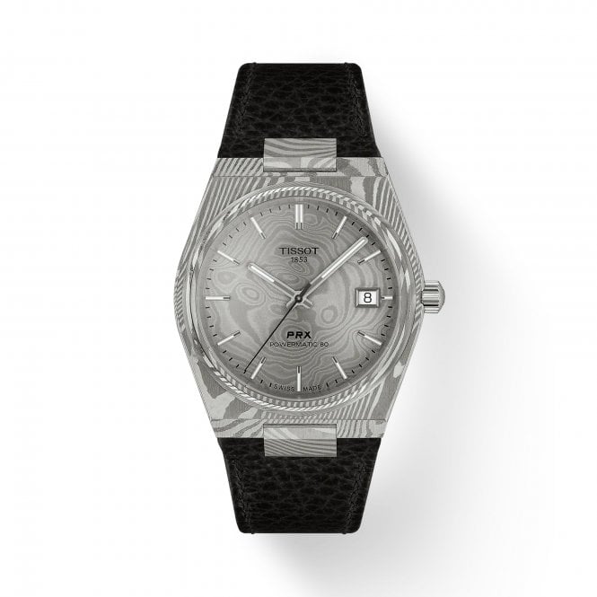 TISSOT PRX Damascus Steel 38mm