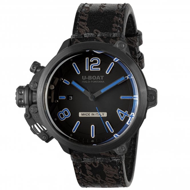U-BOAT CAPSULE 45MM PVD BK BL