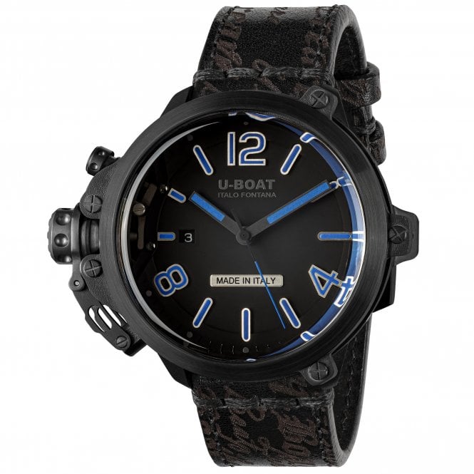 U-BOAT CAPSULE 50MM PVD BK BL
