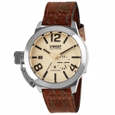 CLASSICO 42MM TUNGSTENO BEIGE